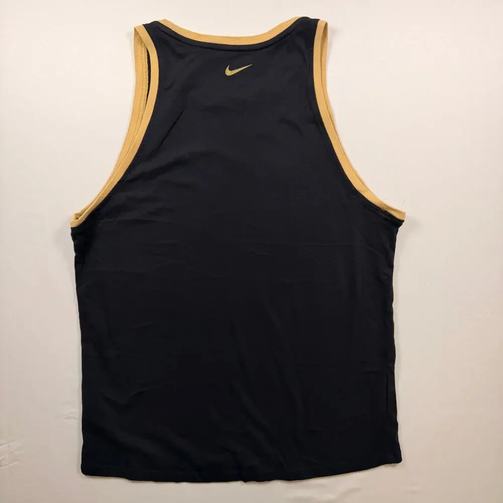Nike Icon Clash Glam Dunk Women's Basketball Jersey Tank Top Black Gold